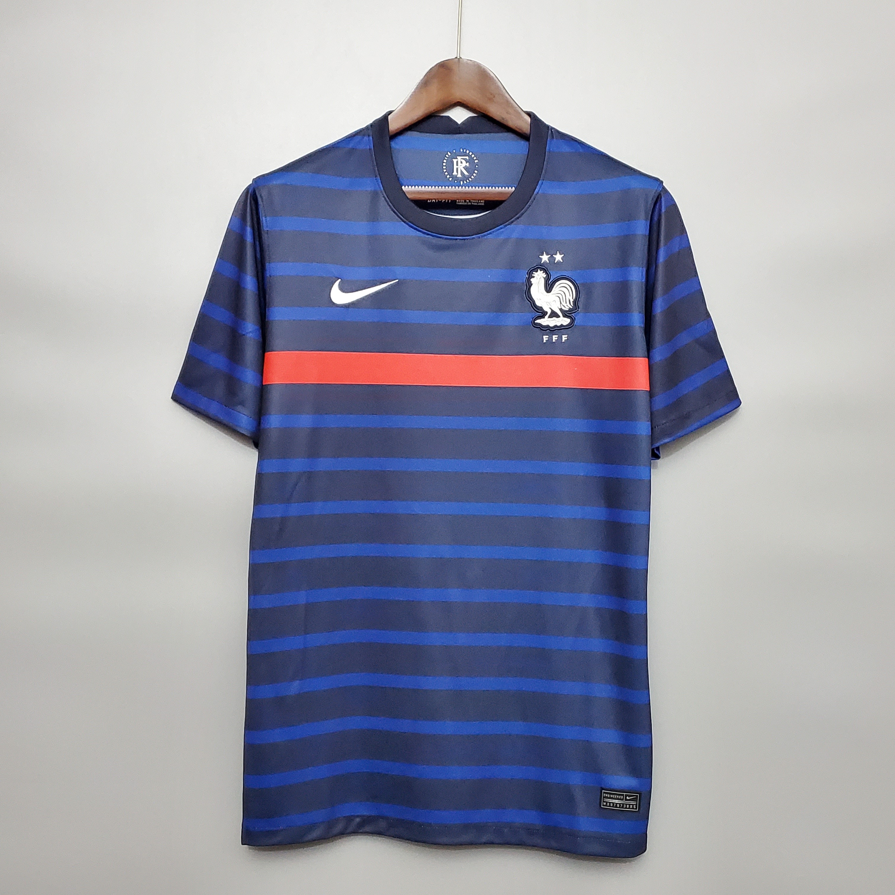 France Retro Soccer Jersey Home Custom Shirt 2020 - Jersey
