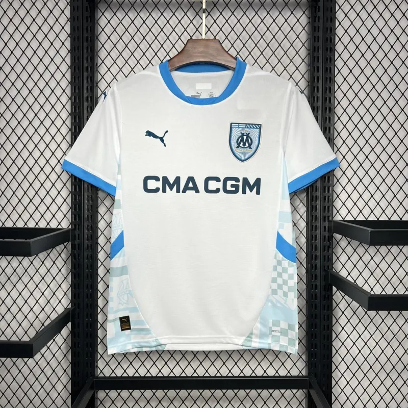 Marseille Soccer Jersey Home Custom Shirt 2024/25 - Jersey