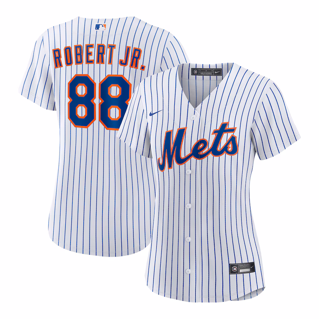 Women's New York Mets Luis Robert Jr. Nike White Home Replica Jersey - Jersey