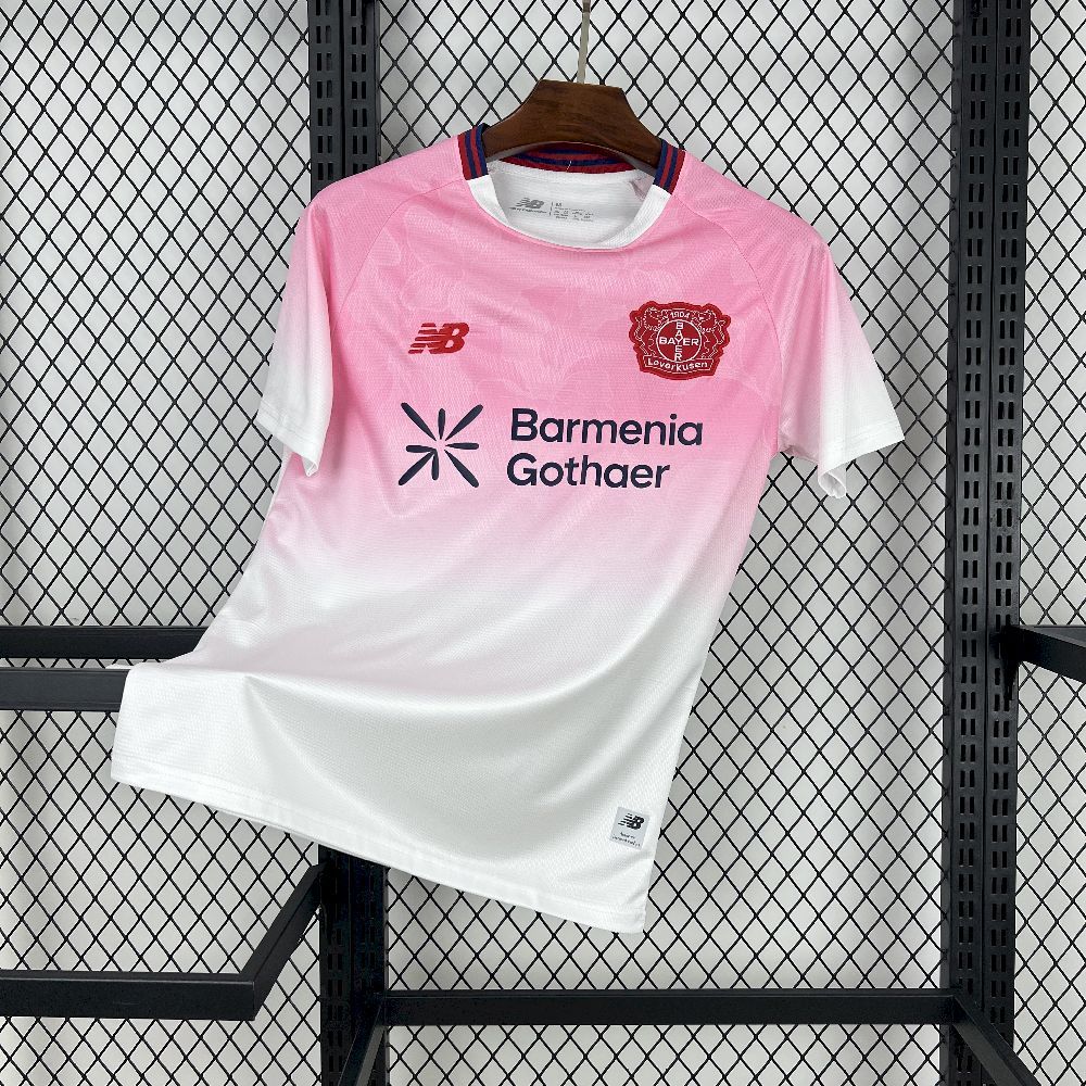 Bayer 04 Leverkusen Soccer Jersey Away Custom Shirt 2025/26 - Jersey