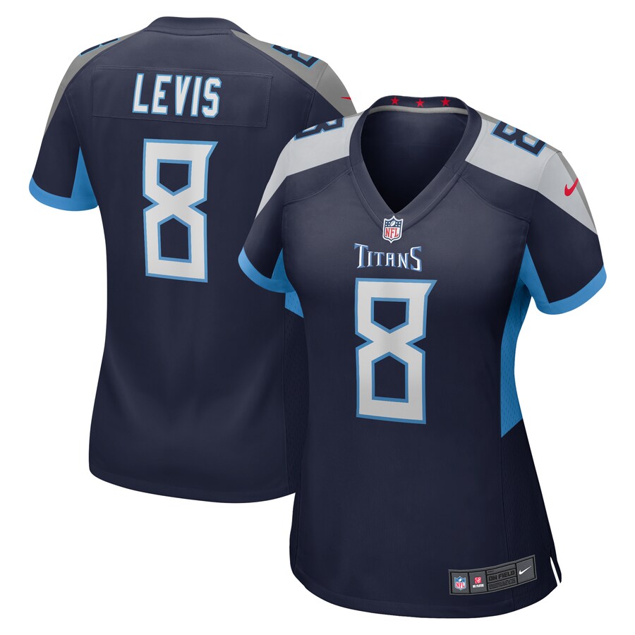 Women's Tennessee Titans Will Levis Nike Navy Alternate Game Jersey - Jersey