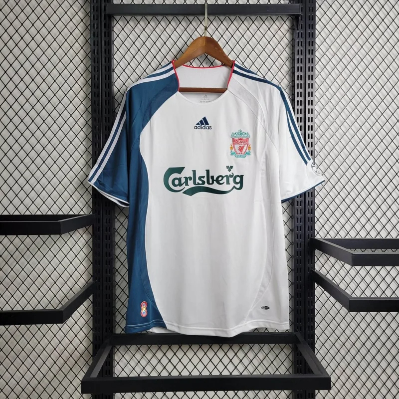 Liverpool Retro Football Jersey Third Away Custom Shirt 2006/07 - Jersey