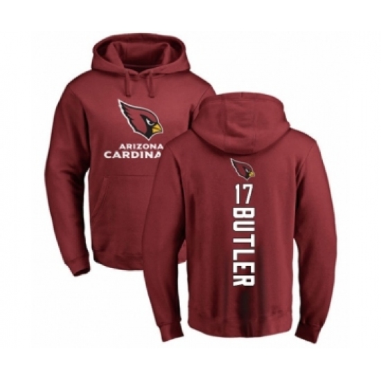 Football Arizona Cardinals #17 Hakeem Butler Maroon Backer Pullover Hoodie - Jersey