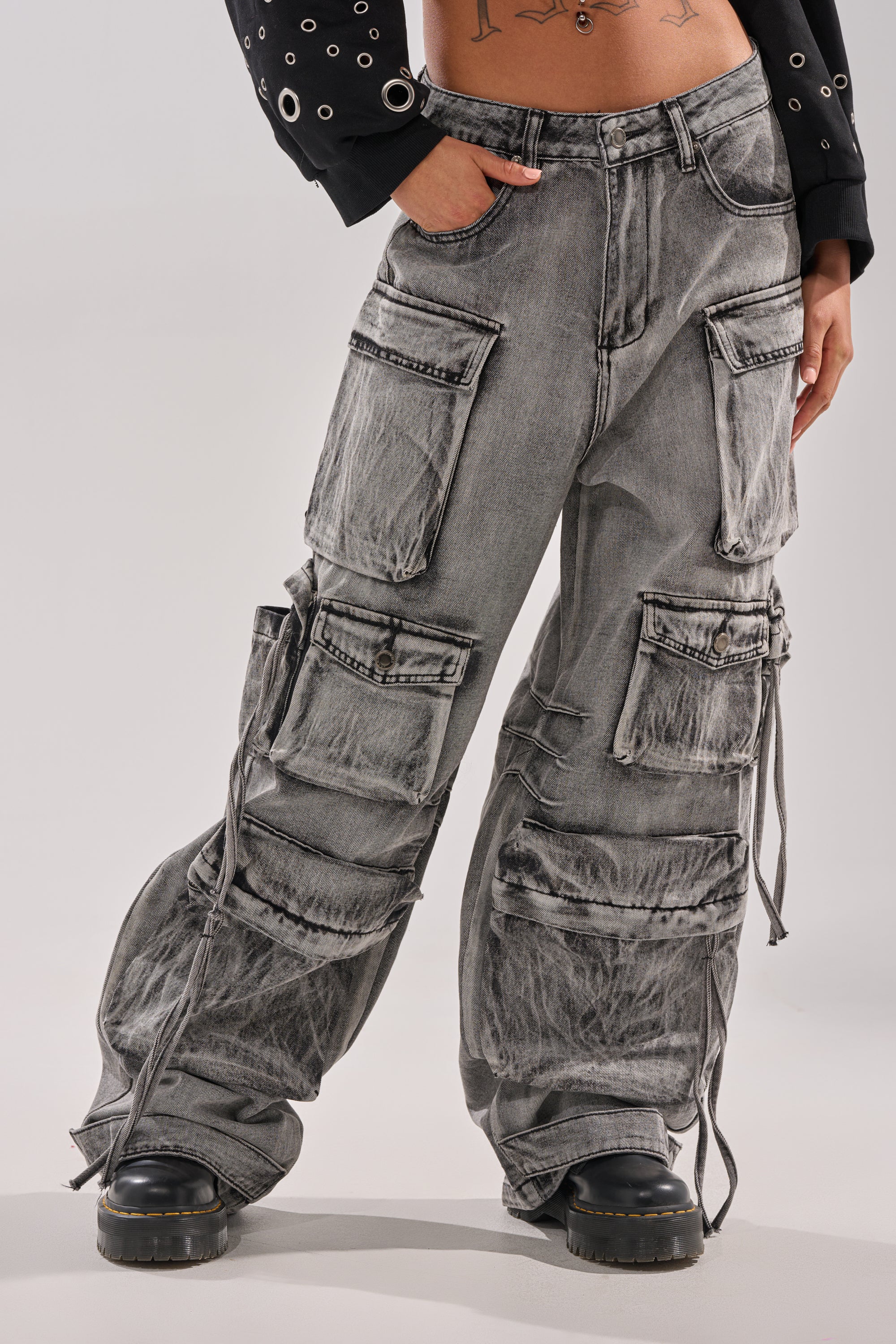 CARGO FOR DAYS CARGO DENIM PANT - Akira Wear