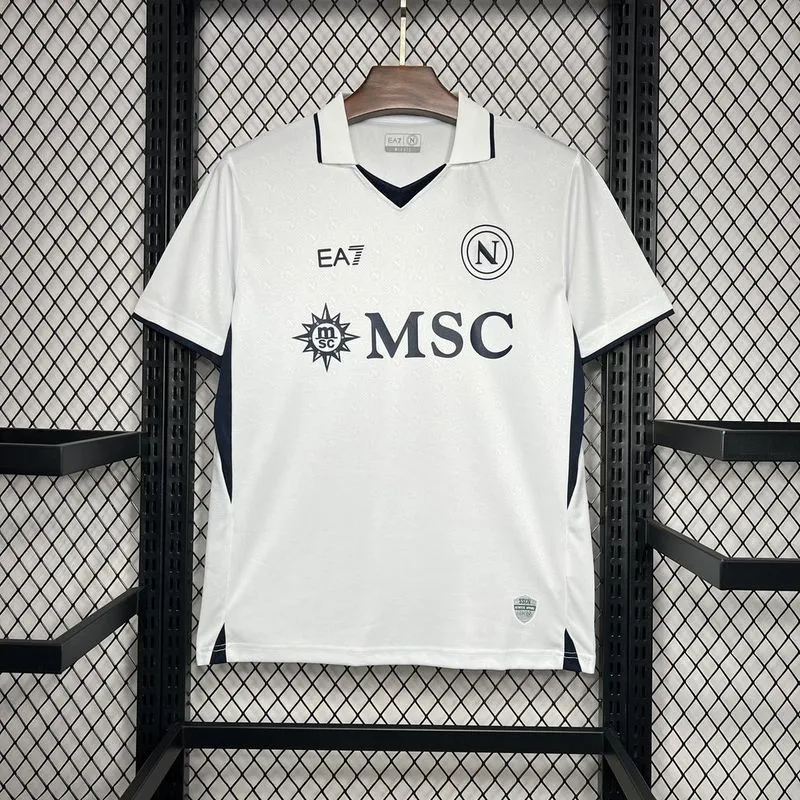 Napoli Soccer Jersey Away Custom Shirt 2024/25 - Jersey