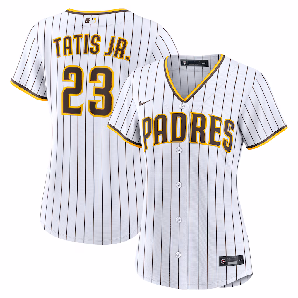 Women's San Diego Padres Fernando Tatis Jr. Nike White Home Replica Jersey - Jersey