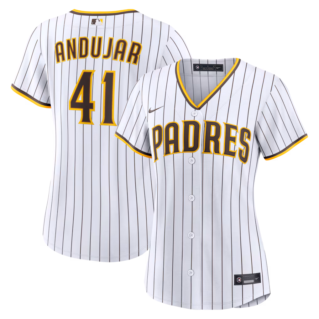 Women's San Diego Padres Miguel Andujar Nike White Home Replica Jersey - Jersey