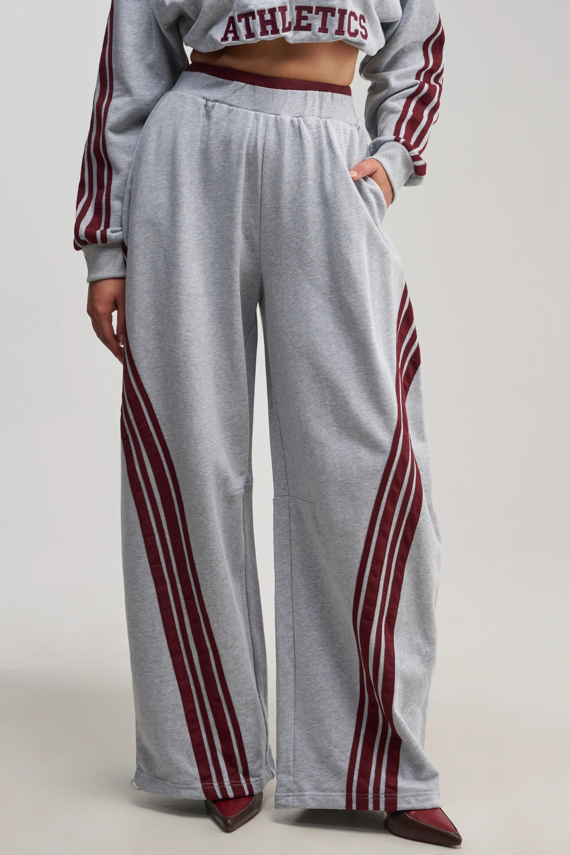 VICTORY LANE STRIPED JOGGER - Akira Wear