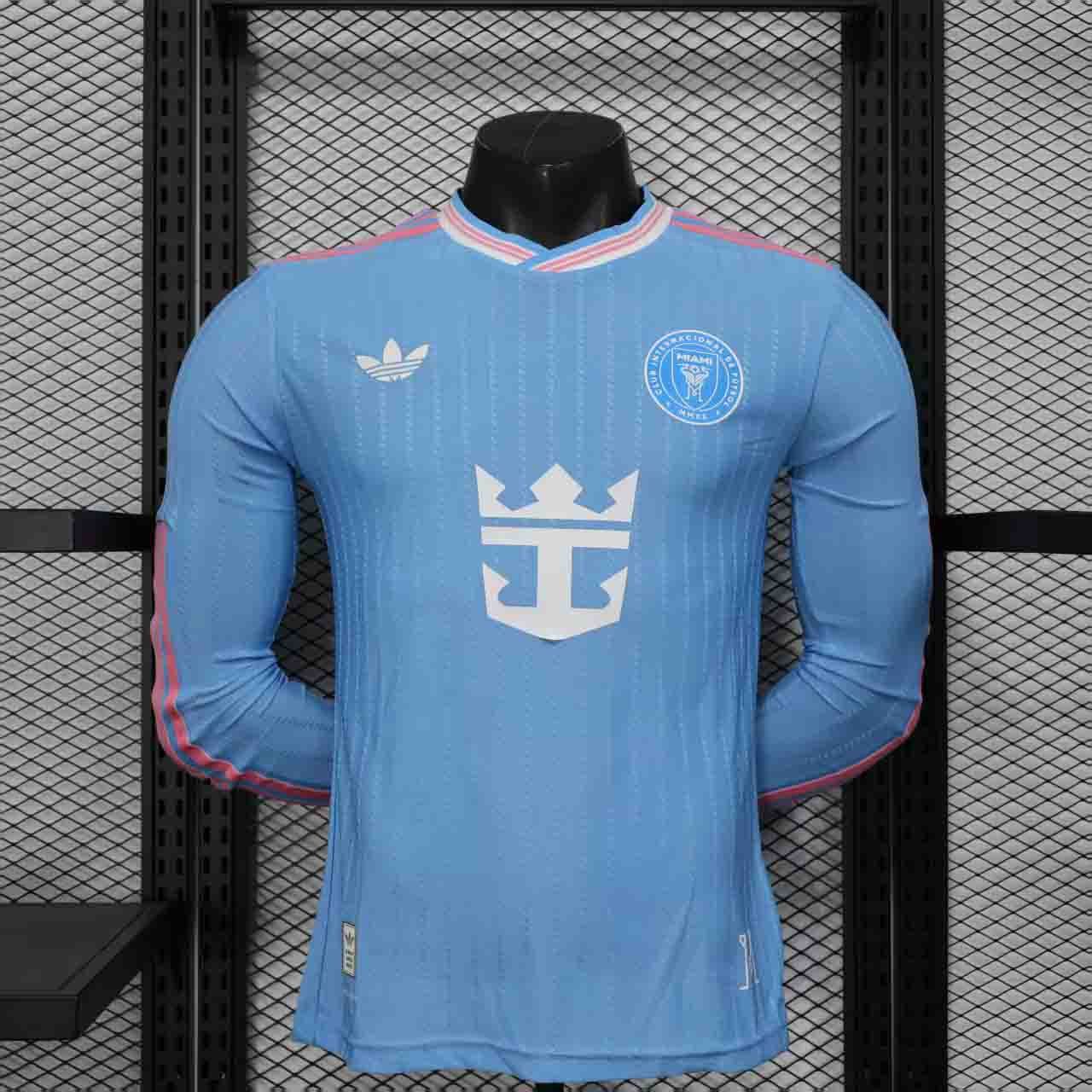 Inter Miami Soccer Jersey Third Away Long Sleeve Custom Shirt 2025 - Jersey
