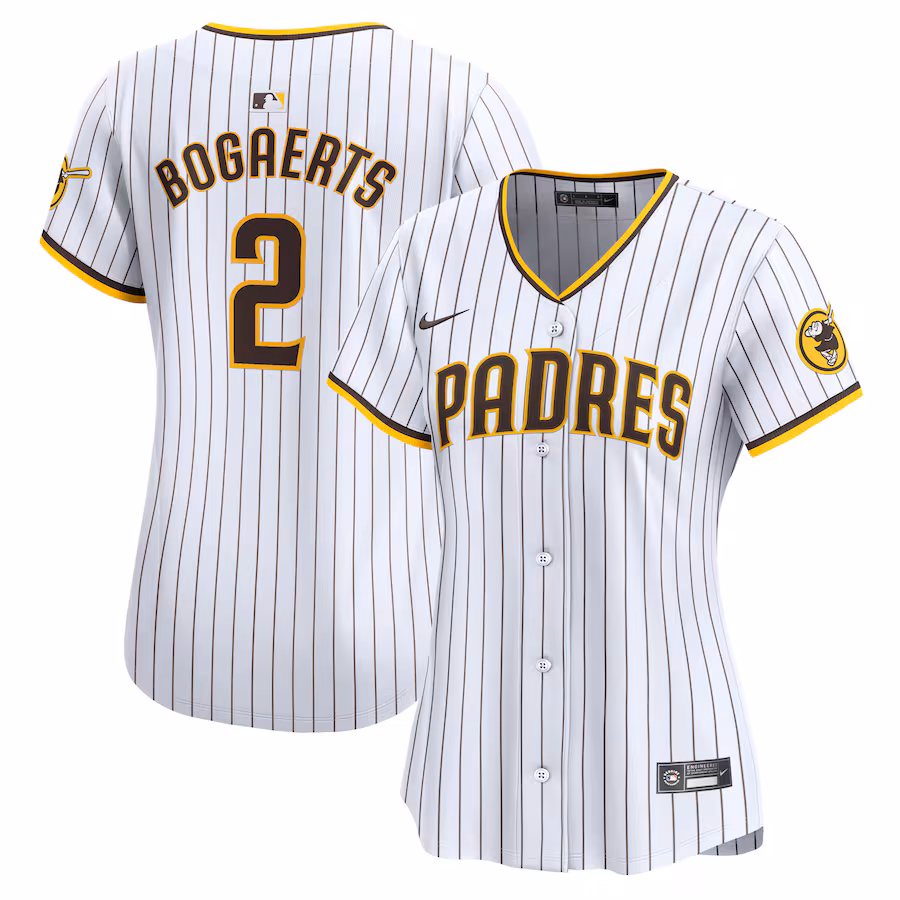 Women's San Diego Padres Xander Bogaerts Nike White Home Limited Player Jersey - Jersey