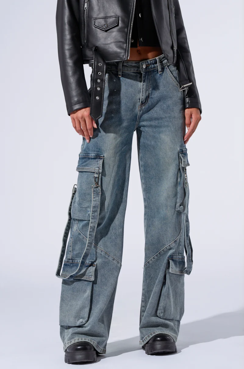 EVERY LITTLE THING SHE DOES DENIM PANT - Akira Wear