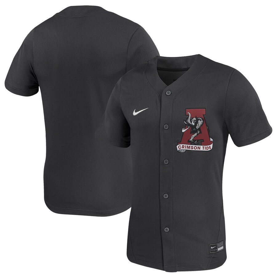 Unisex Nike Anthracite Alabama Crimson Tide Replica Softball Jersey - Jersey