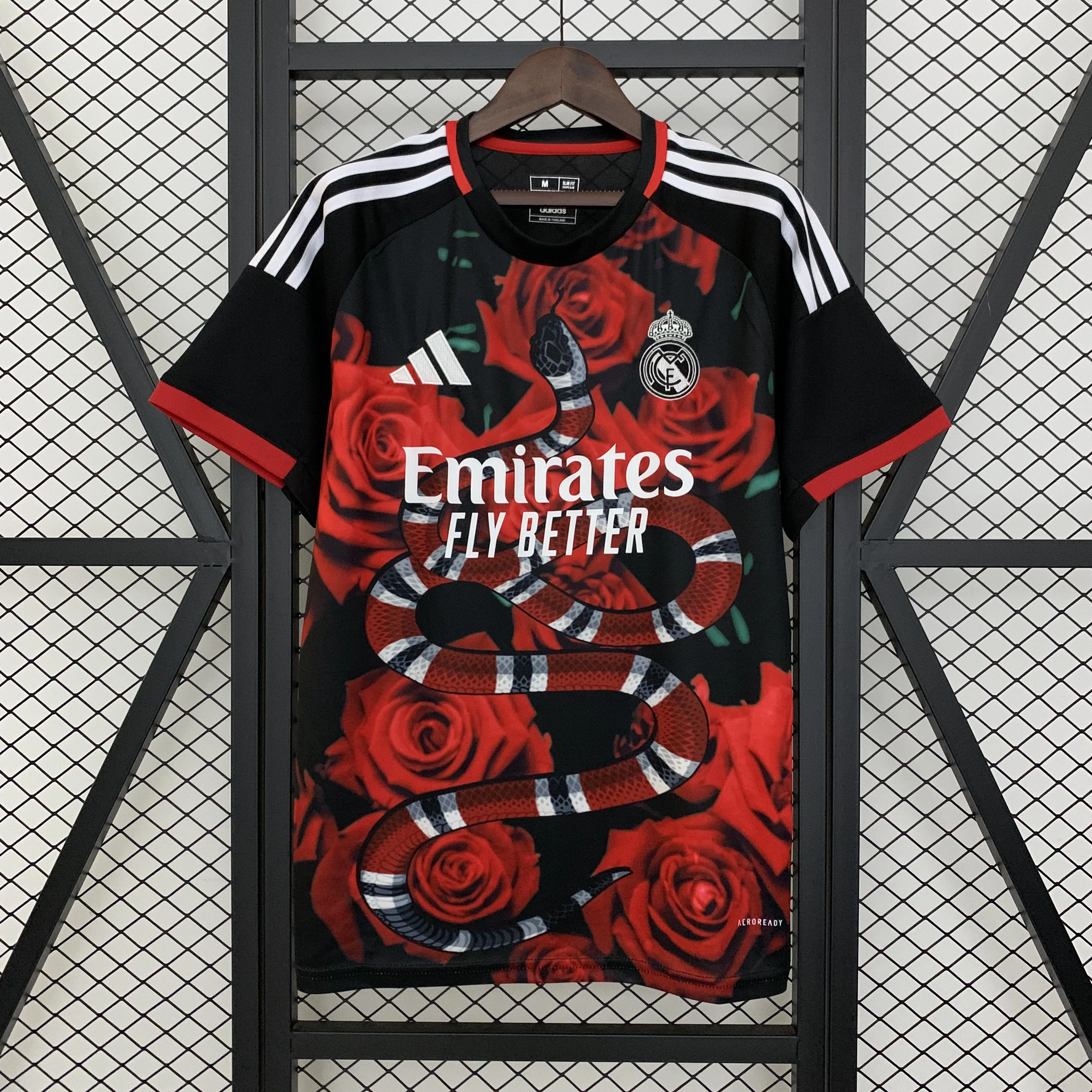 Real Madrid Soccer Jersey Rose & Snake Special Edition Custom Shirt 2025/26 - Jersey