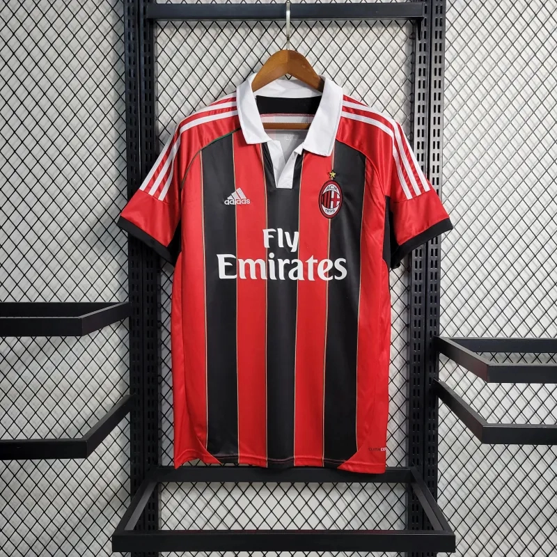 AC Milan Retro Soccer Jersey Home Custom Shirt 2012/13 - Jersey