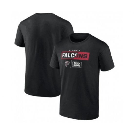 Men's Atlanta Falcons Black x Bud Light T-Shirt - Jersey