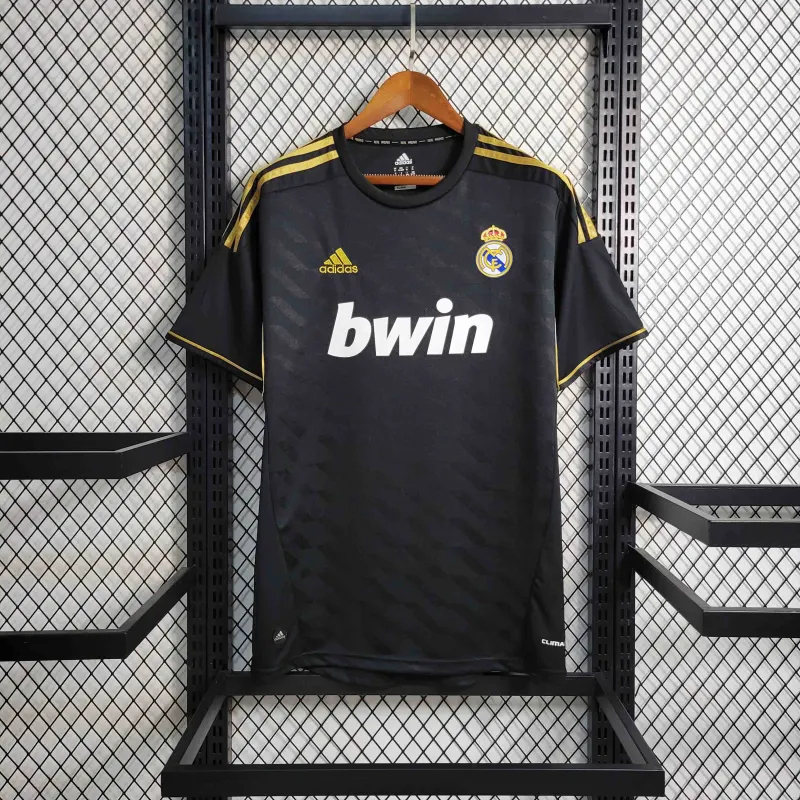 Real Madrid Retro Jersey Away Soccer Custom Shirt 2011/12 - Jersey