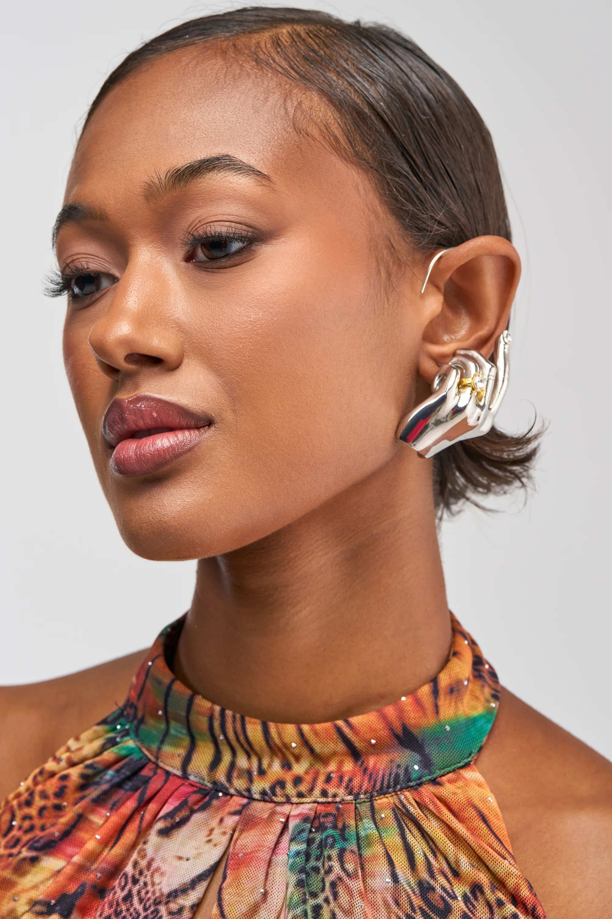 FIRST CHOICE STATEMENT EARRING CUFF - Akira Wear
