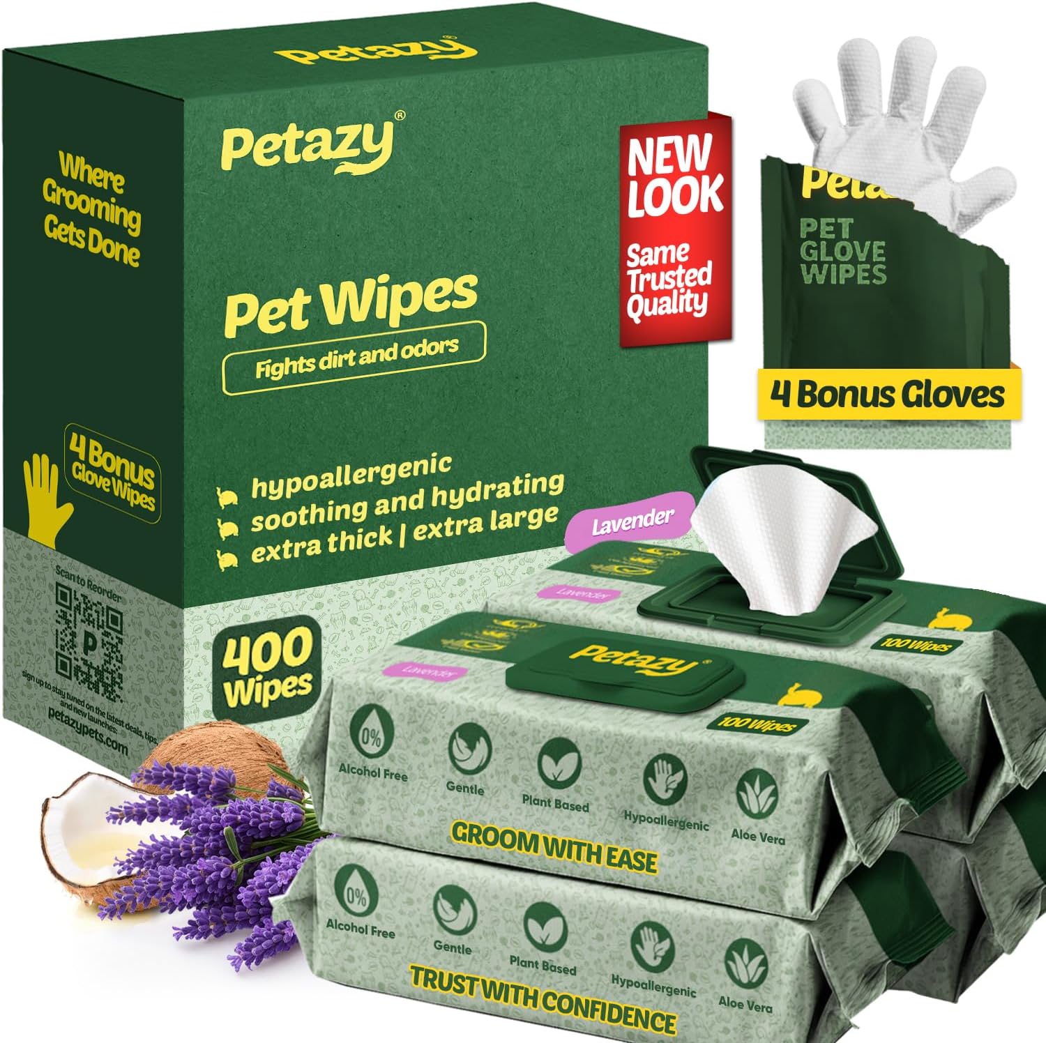 Organic Pet Wipes for Dogs