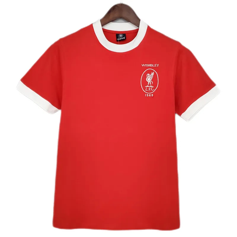 Liverpool Retro Football Jersey FA Cup Final Custom Shirt 1965 - Jersey