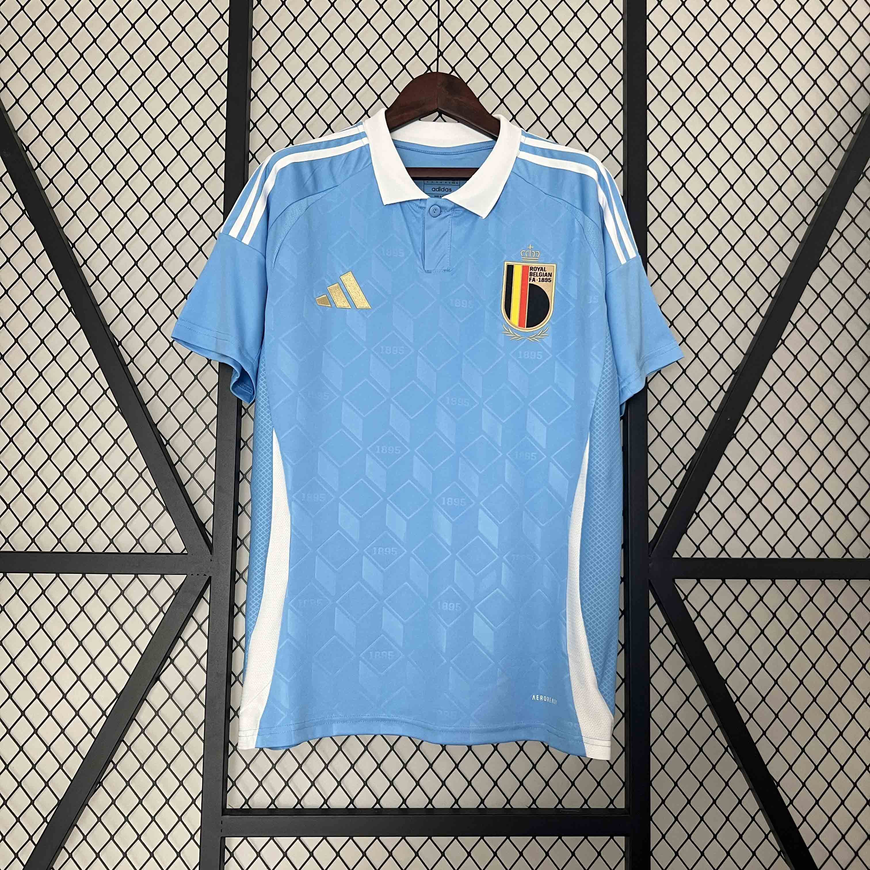 Belgium Soccer Jersey Away Custom Shirt EURO 2024 - Jersey