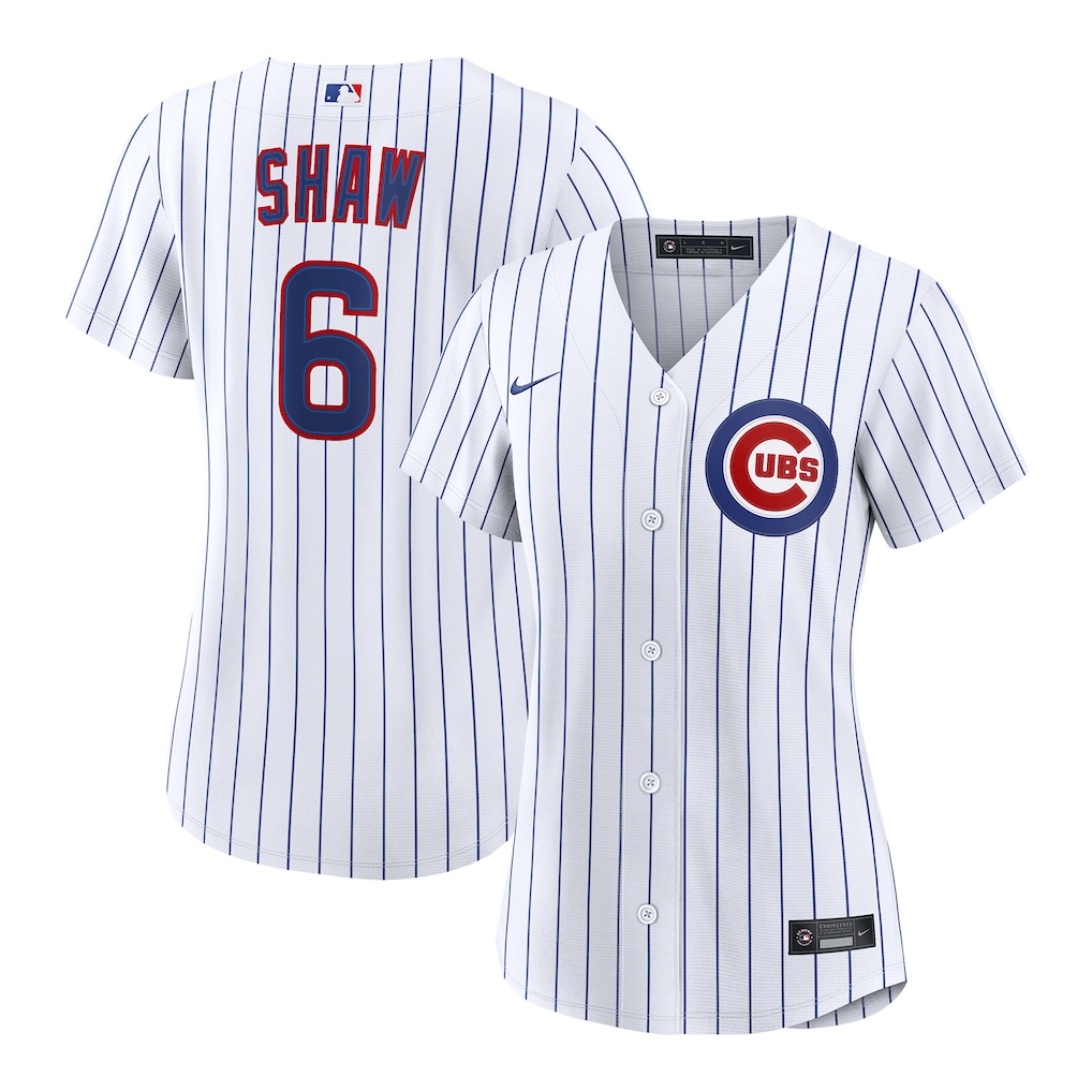 Women's Chicago Cubs Matt Shaw Nike White Home Replica Jersey - Jersey