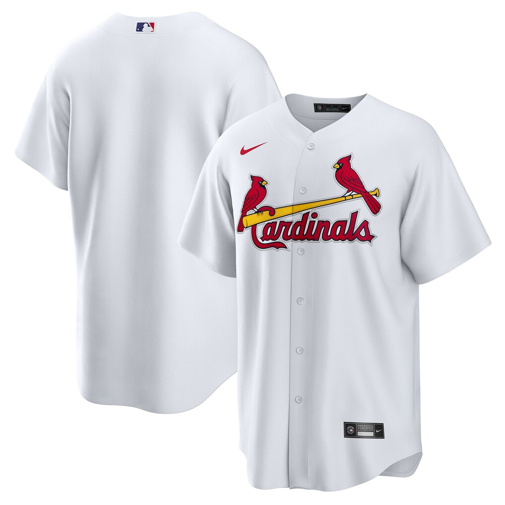 Men's St. Louis Cardinals Nike White Home Big & Tall Replica Jersey - Jersey