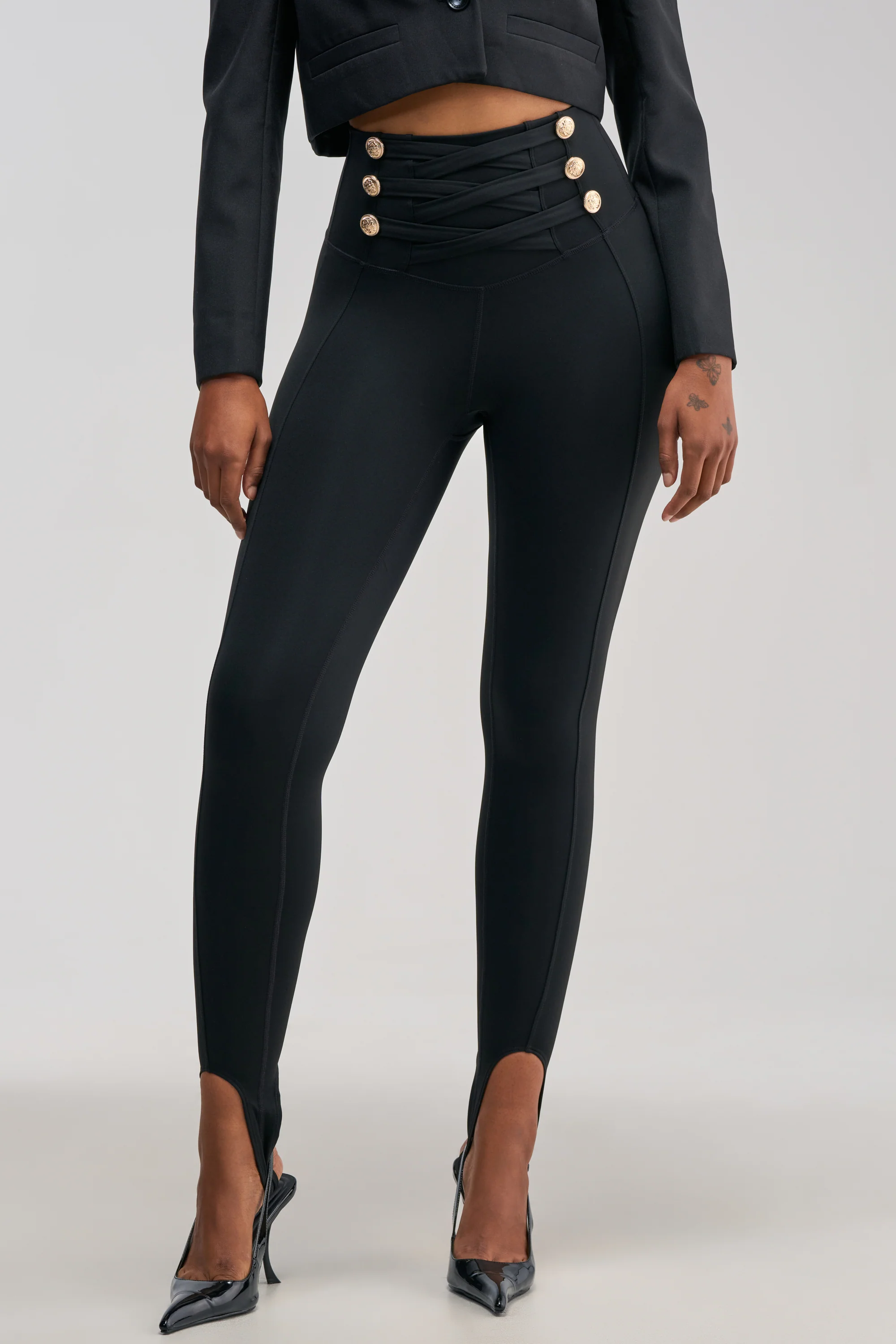 COME AND BUY IT STIRRUP LEGGING - Akira Wear