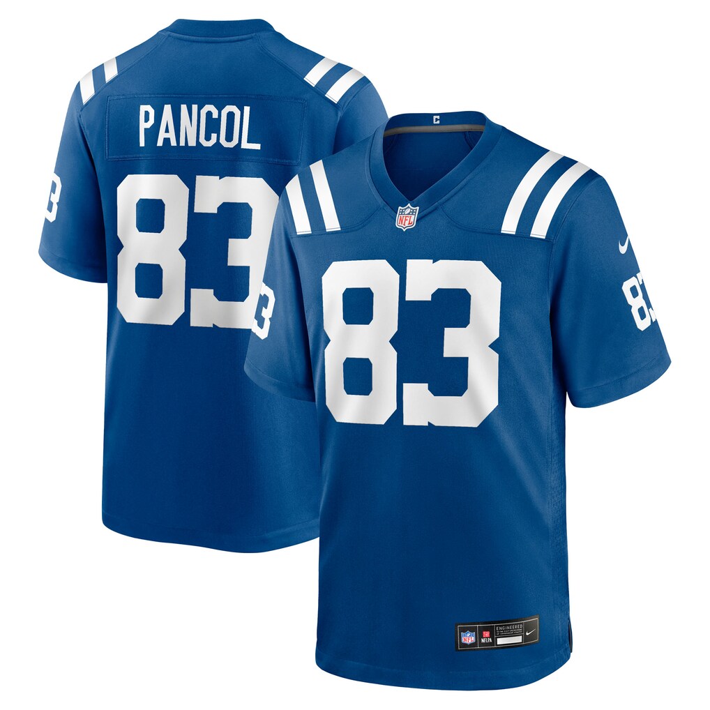 Men's Indianapolis Colts Eli Pancol Nike Royal Team Game Jersey - Jersey