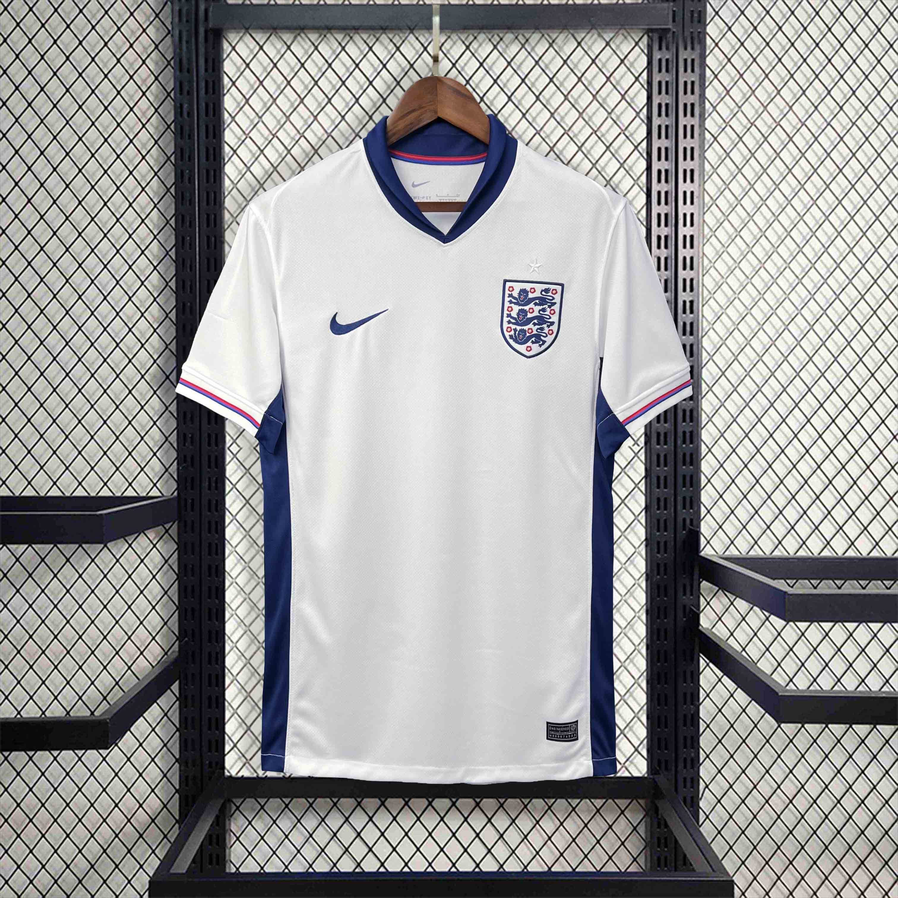 England Soccer Jersey Home Custom Shirt EURO 2024 - Jersey