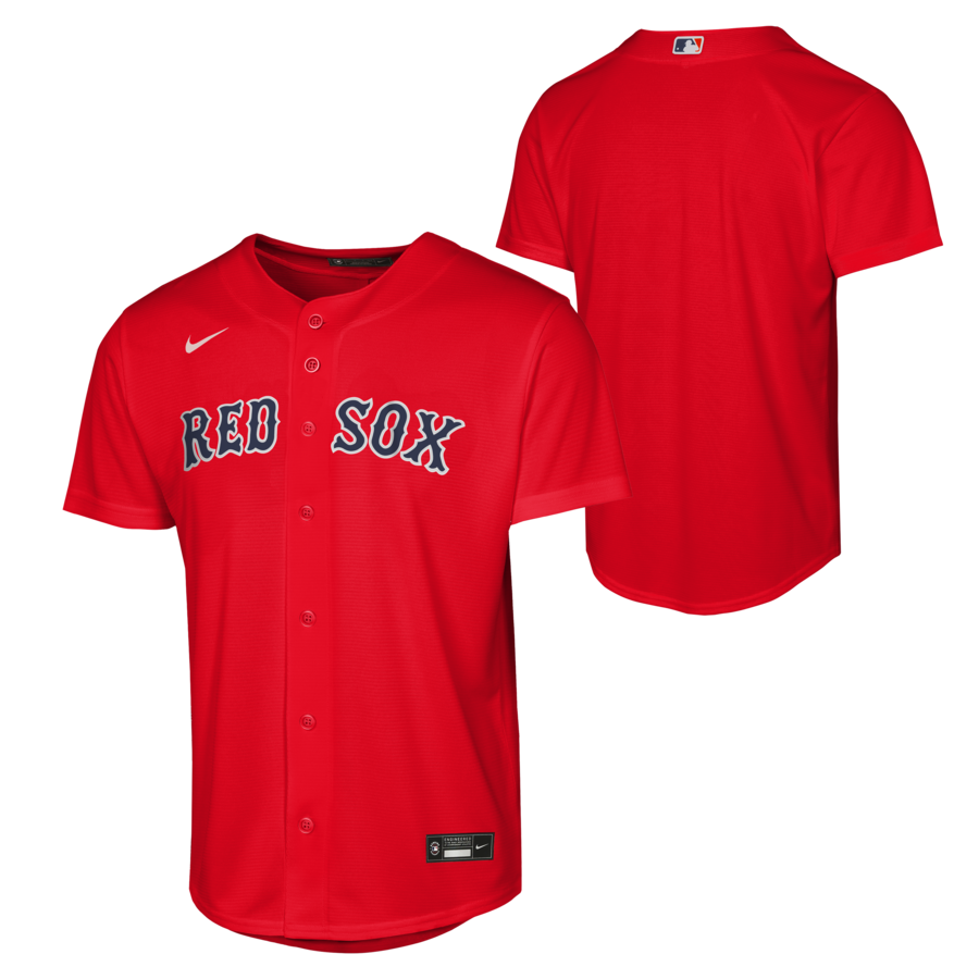 Youth Boston Red Sox Nike Red Alternate Replica Jersey - Jersey