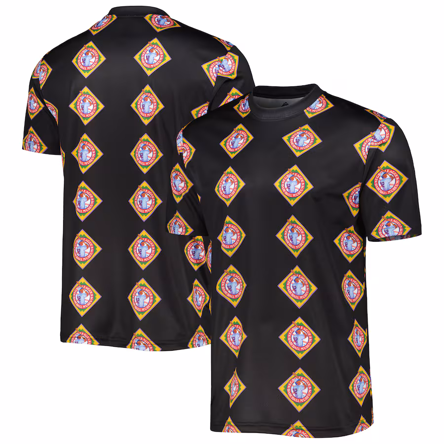 Men's Negro League Baseball Stitches Black Sublimated Jersey - Jersey