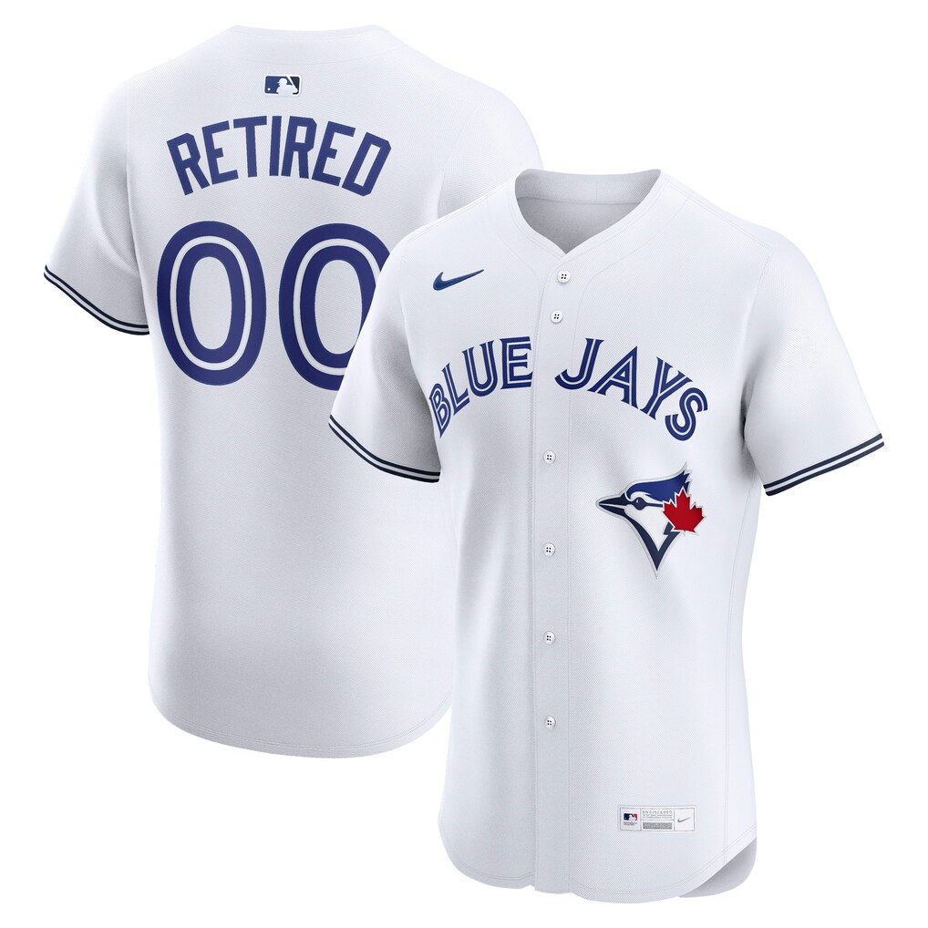 Men's Toronto Blue Jays Nike White  Home Elite Pick-A-Player Retired Roster Jersey - Jersey