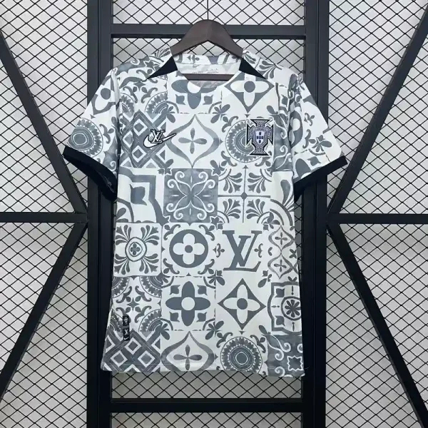 Portugal Soccer Jersey x LV Special Edition Custom Shirt 2025 - Jersey