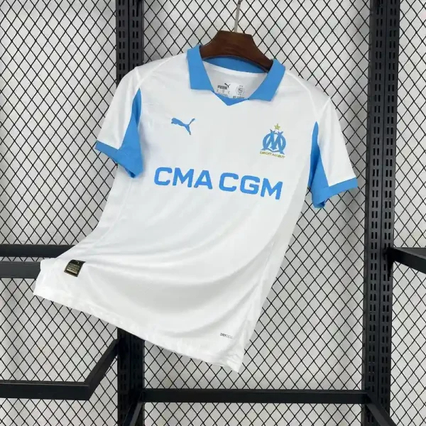 Marseille Soccer Jersey Home Custom Shirt 2025/26 - Jersey