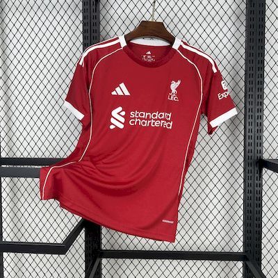 Liverpool Football Jersey Home Custom Shirt 2025/26 - Jersey