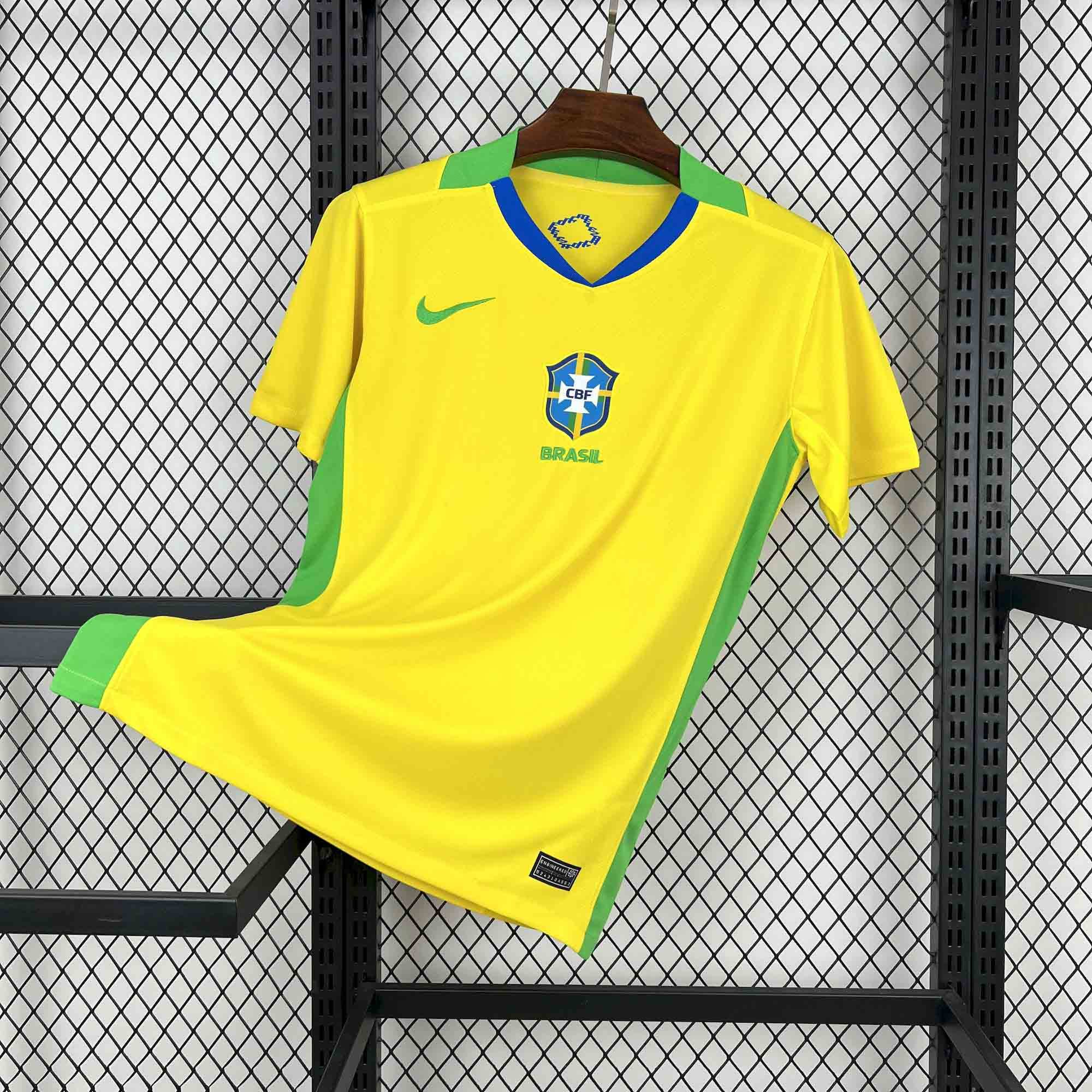 Brazil Soccer Jersey Home Custom Shirt 2025 - Jersey