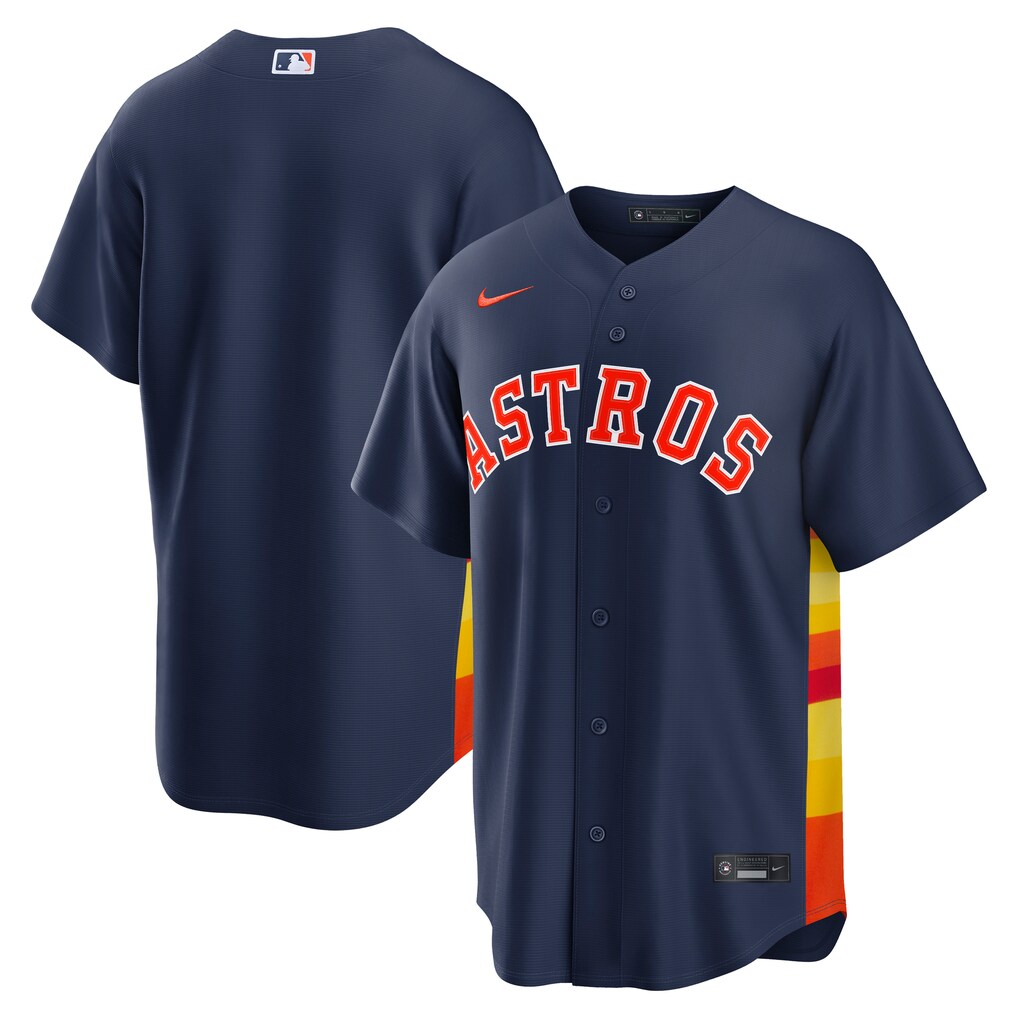 Men's Houston Astros  Nike Navy Alternate Replica Jersey - Jersey