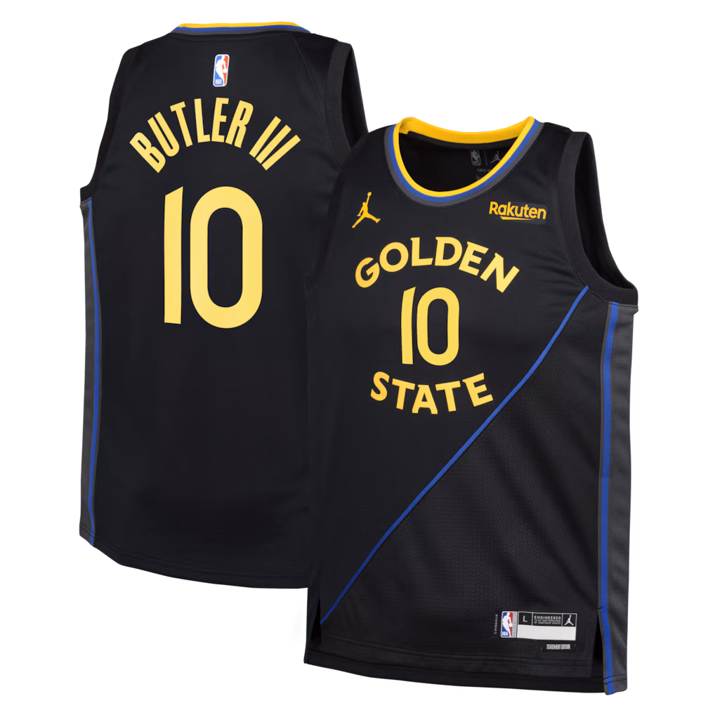 Youth Golden State Warriors Jimmy Butler III Nike Royal Swingman Jersey - Statement Edition - Jersey