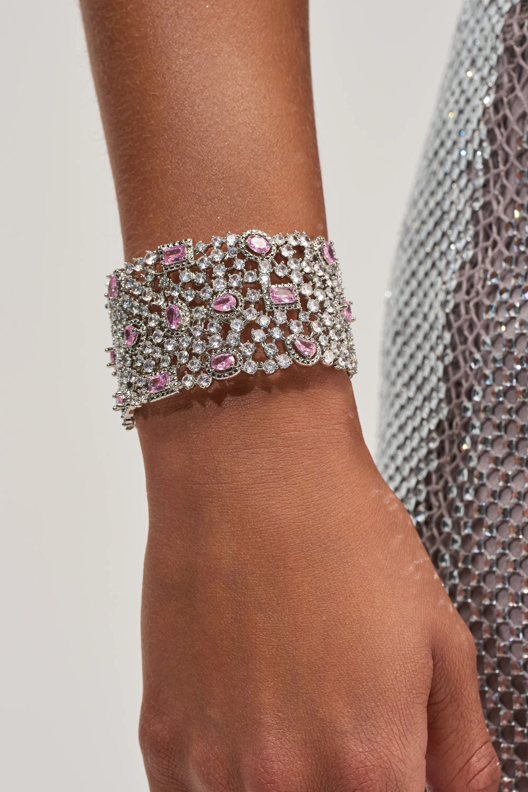 KEKE CZ BRACELET CUFF - Akira Wear