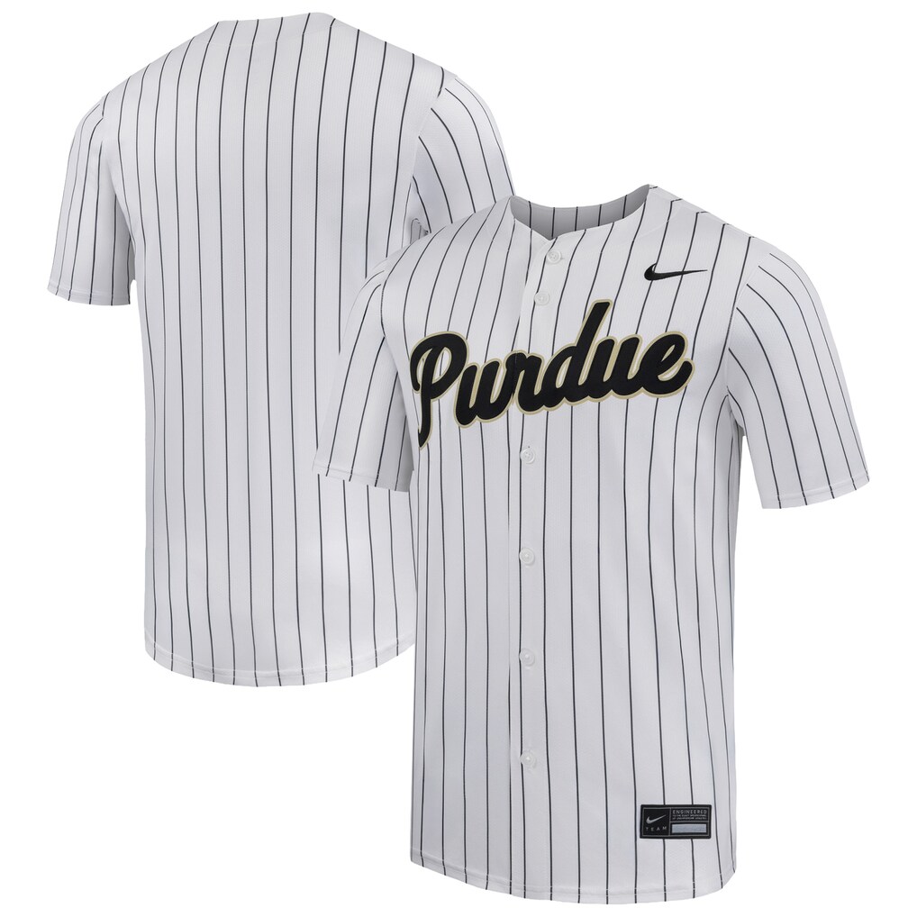 Men's Nike White Purdue Boilermakers Limited Baseball Jersey - Jersey