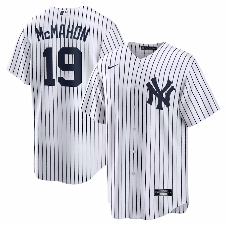 Men's New York Yankees Ryan McMahon Nike White Home Replica Jersey - Jersey