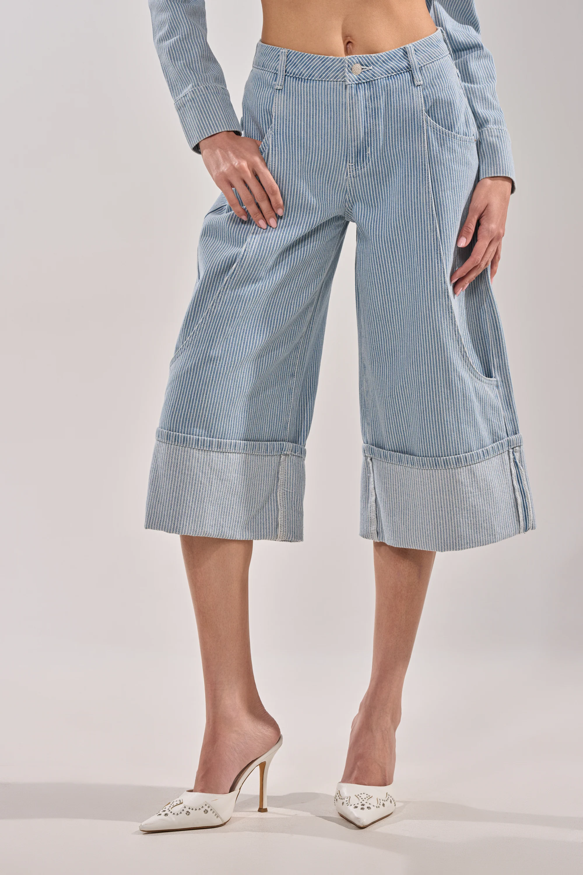FEEL FREE STRIPE GAUCHO - Akira Wear