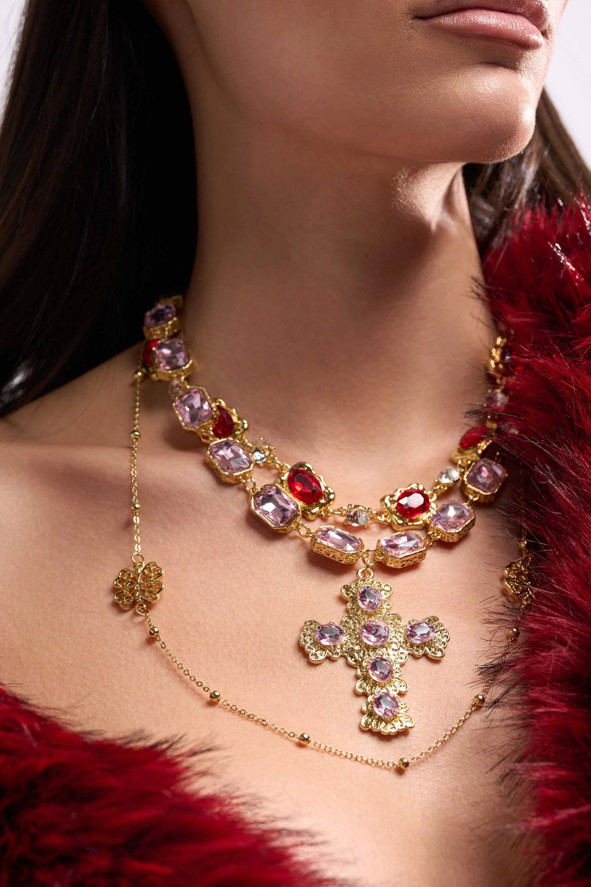 LAYERED UP NECKLACE - Akira Wear