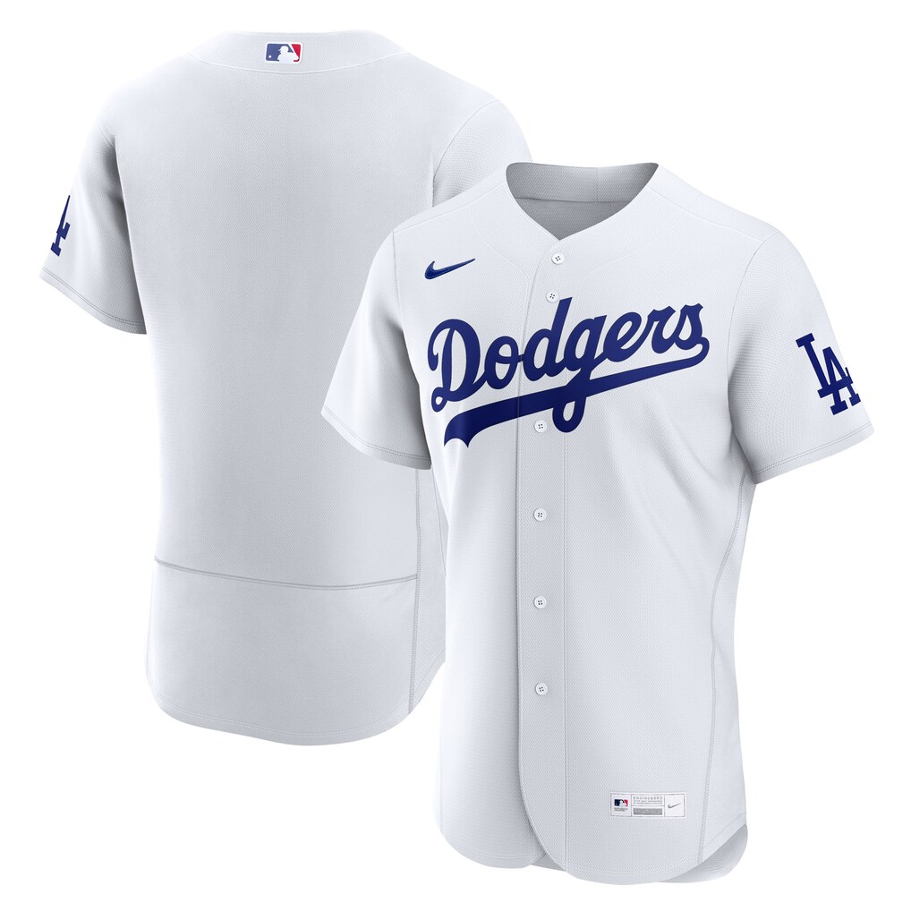 Men's Los Angeles Dodgers  Nike White Home Authentic Jersey - Jersey