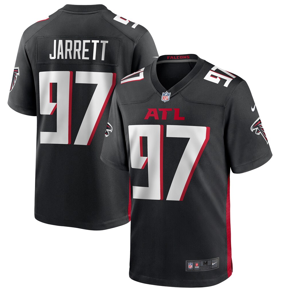Men's Atlanta Falcons Grady Jarrett Nike Black Game Jersey - Jersey