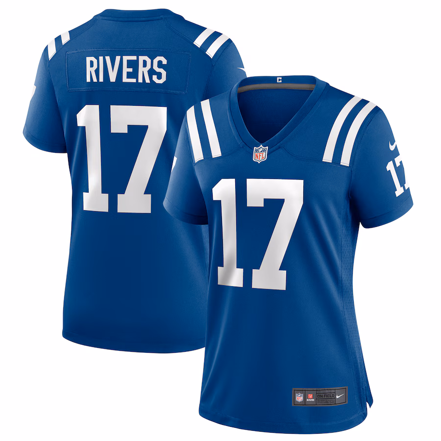 Women's Indianapolis Colts Philip Rivers Nike Royal Game Jersey - Jersey