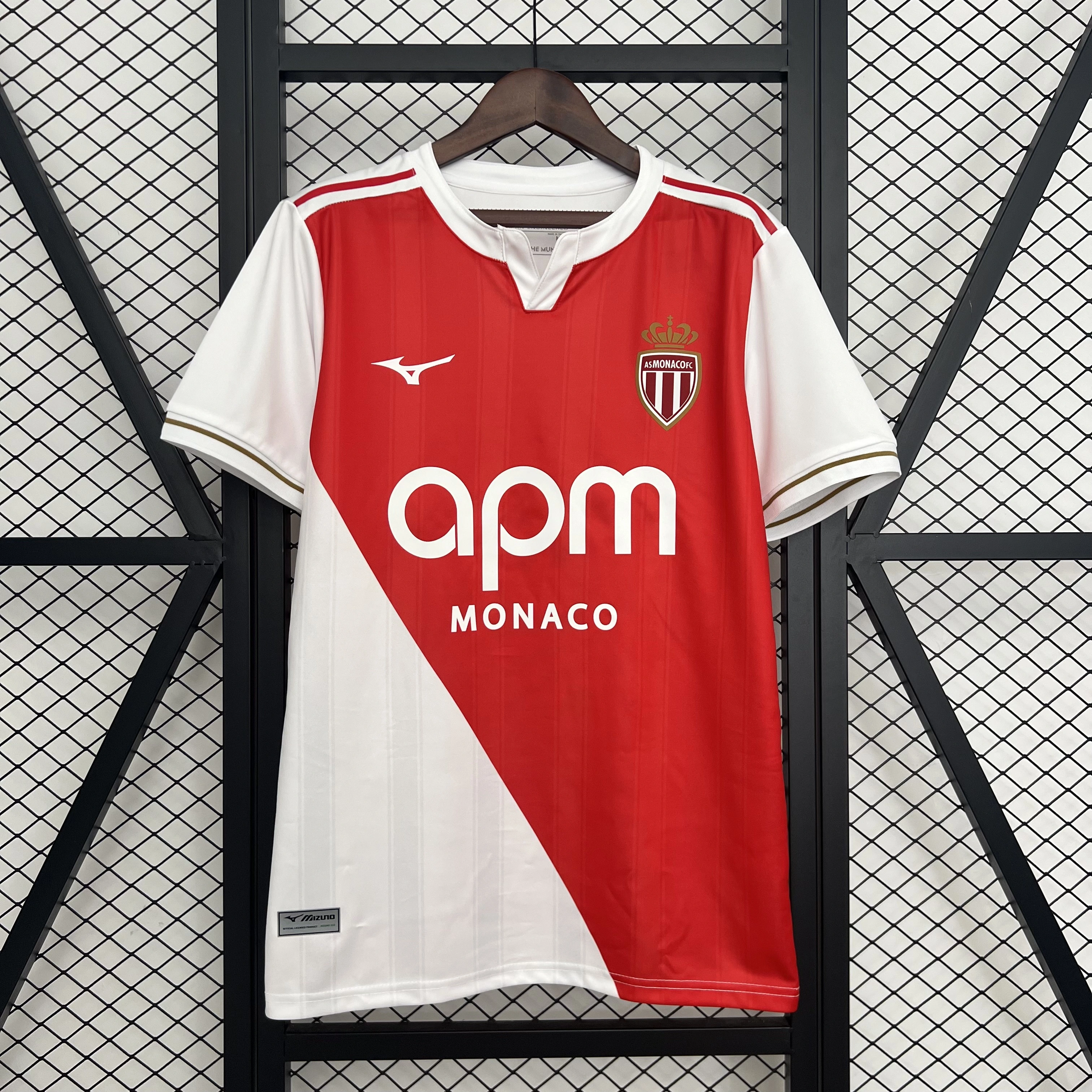 AS Monaco Soccer Jersey Home Custom Shirt 2025/26 - Jersey