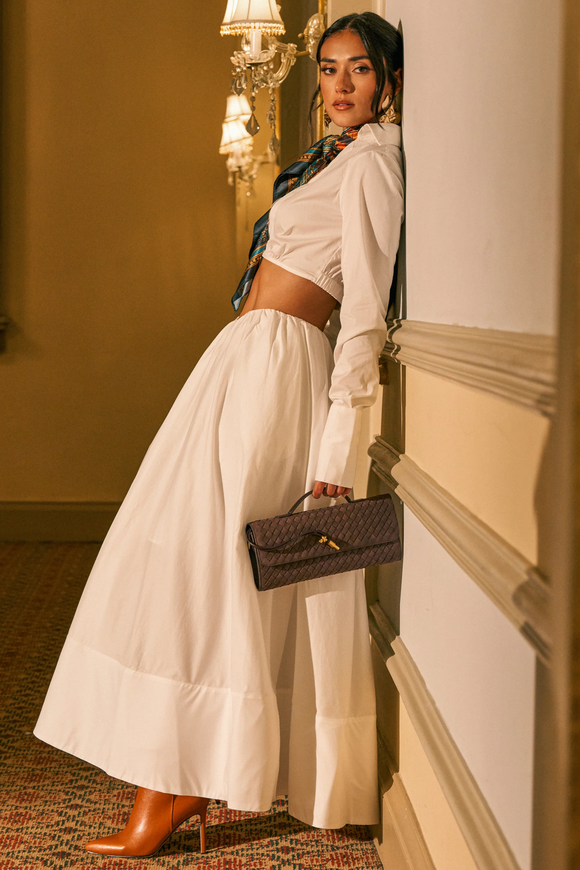 LETS GO PARTY MAXI SKIRT - Akira Wear