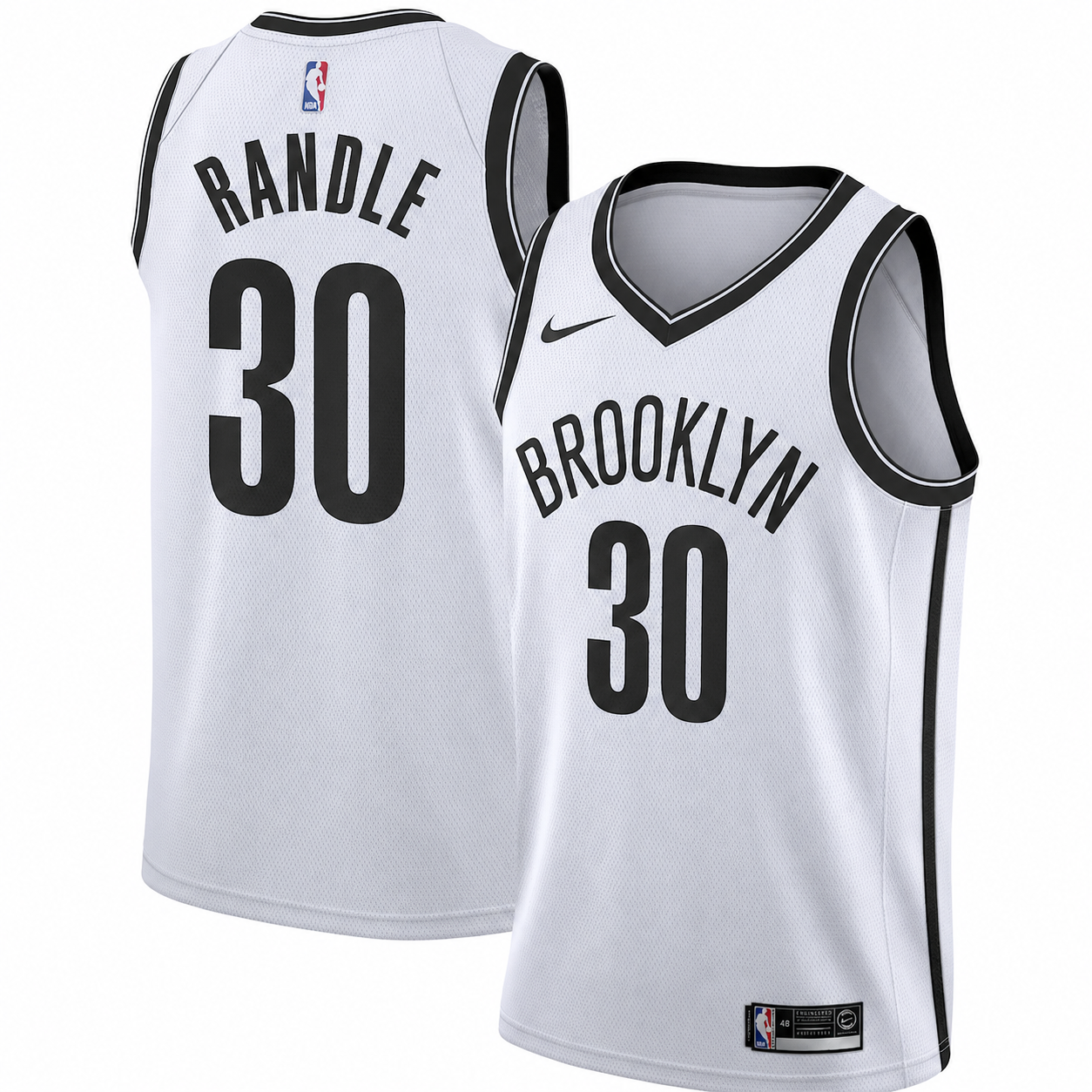 Unisex Brooklyn Nets Devin Booker Nike White Swingman Jersey - Association Edition - Jersey