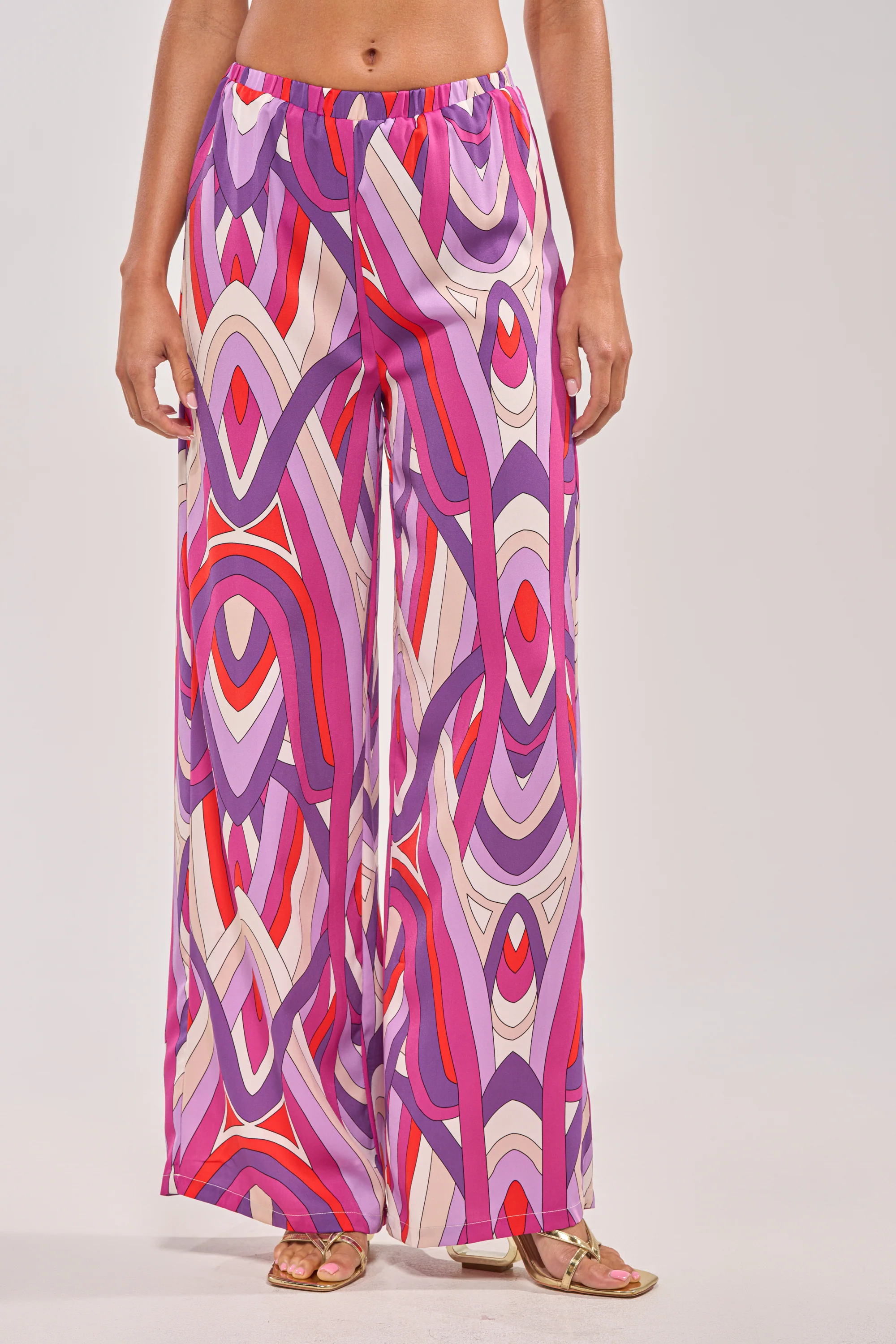 GIRLY POP PALAZZO PANT - Akira Wear